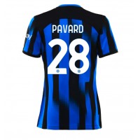 Zenski Nogometni Dres Inter Milan Benjamin Pavard #28 Domaci 2023-24 Kratak Rukav
